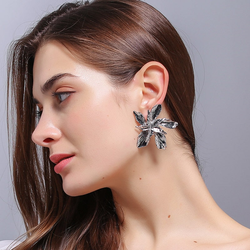 Peruvian Lily Drop Earrings